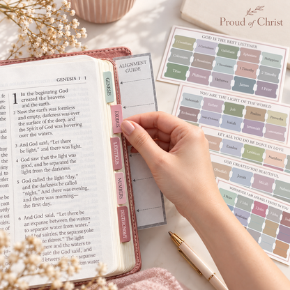 Bible Index Tabs: Complete 66-Book Set ( English )