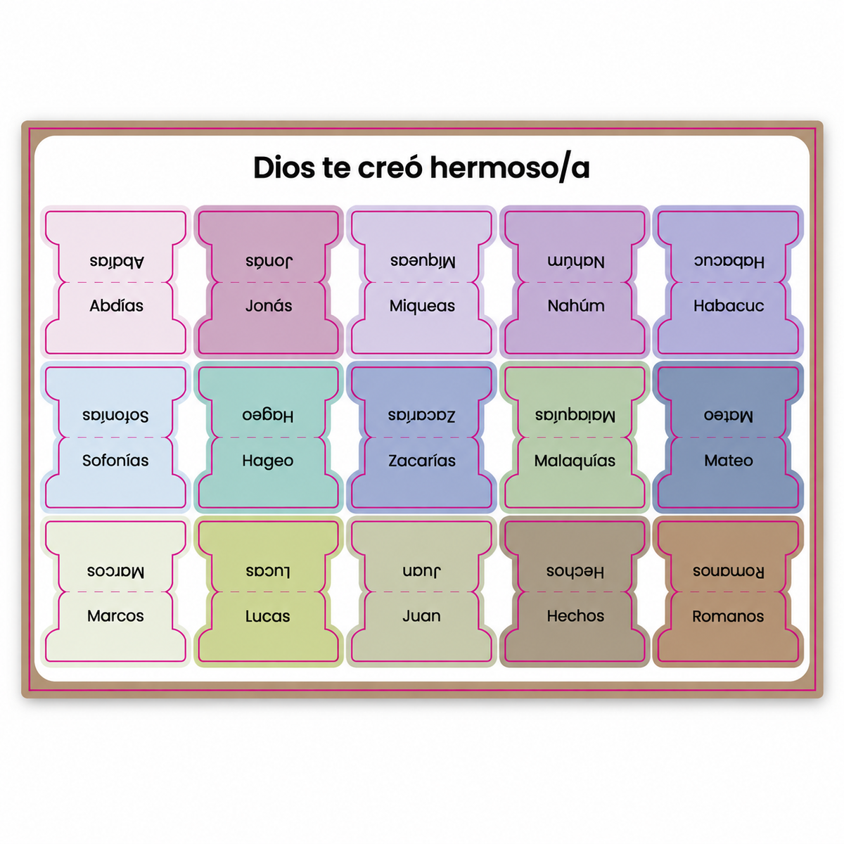 Pestañas Índice para Biblia: Set Completo de 66 Libros ( Español ) 