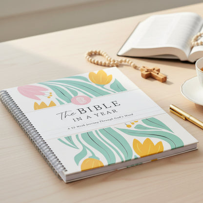 The Bible in a Year – 52-Week Guided Study Bible (A4)