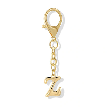 Bubble Initial Letter - Bag Charm
