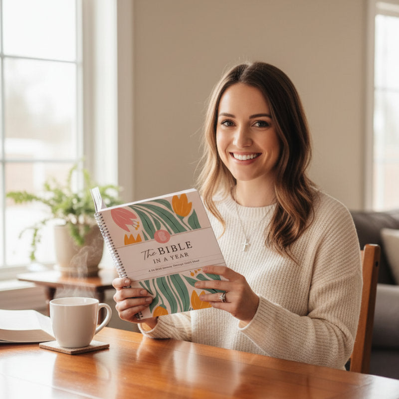 The Bible in a Year – 52-Week Guided Study Bible (A4)