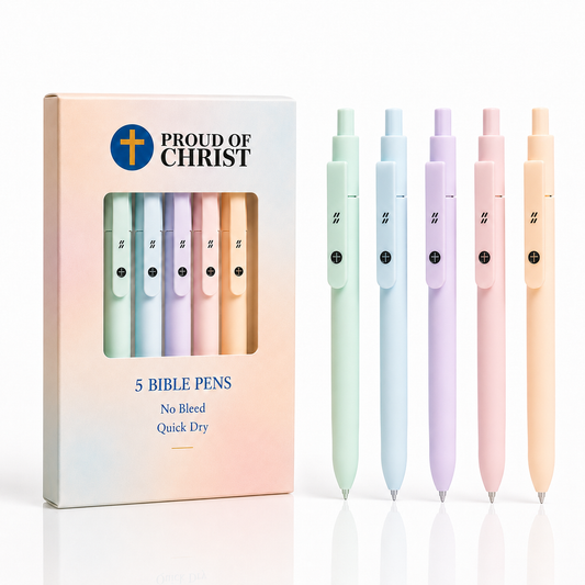 5 Bible Pens no Bleed