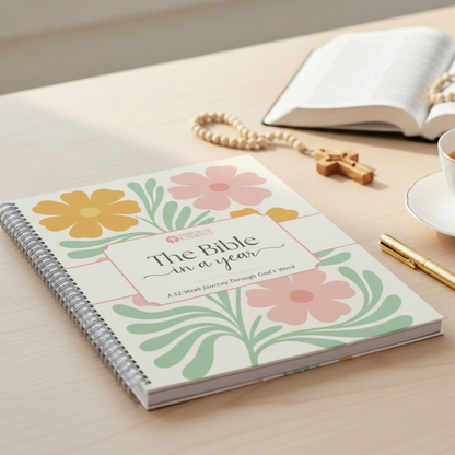 The Bible in a Year – 52-Week Guided Study Bible (A4)